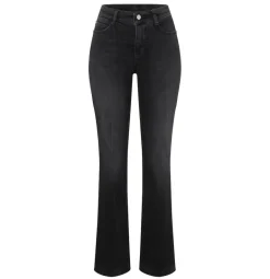 MAC JEANS - DREAM BOOT, Authentic mega flex schwarz