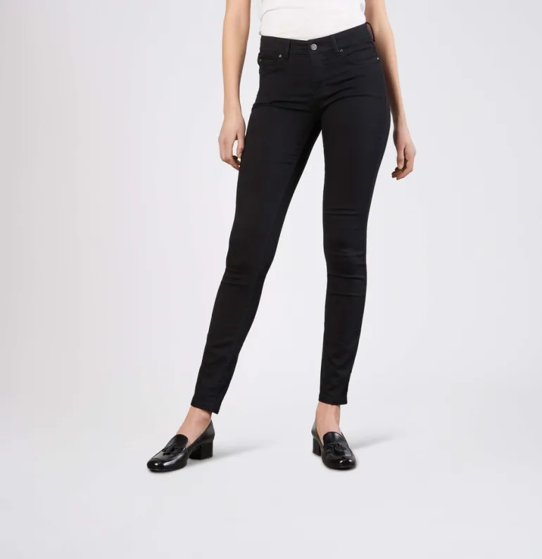 MAC JEANS - DREAM SKINNY, Dream denim schwarz2