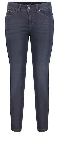 MAC JEANS - DREAM SLIM denim chain, Dream denim blau