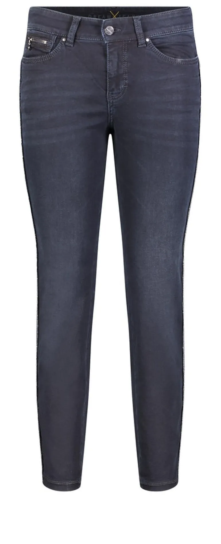 MAC JEANS - DREAM SLIM denim chain, Dream denim blau