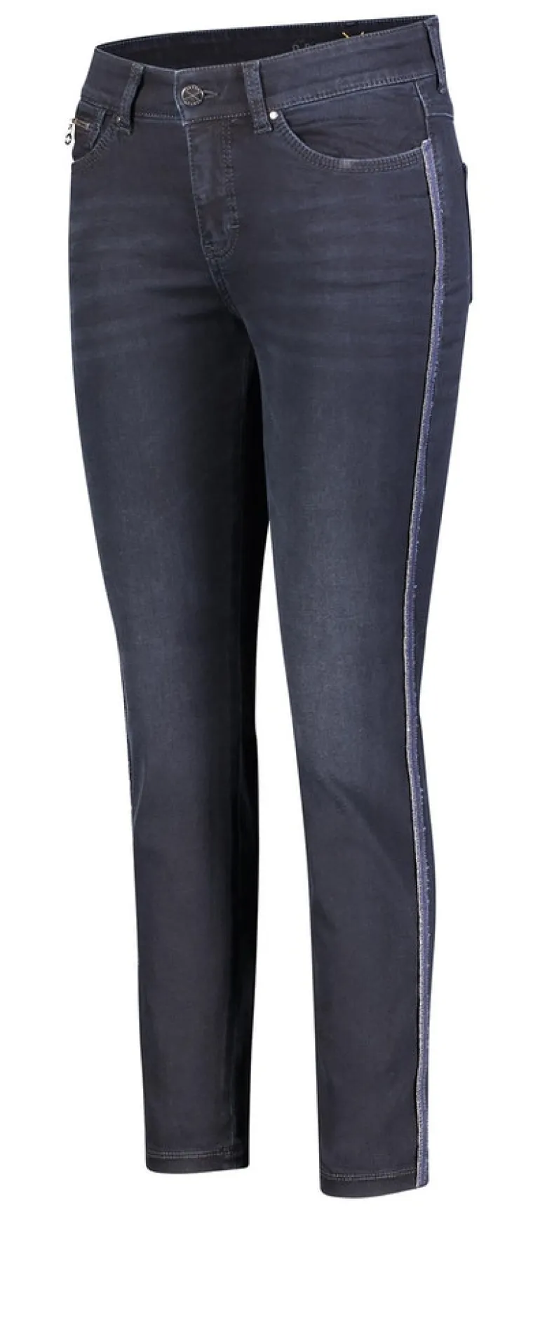 MAC JEANS - DREAM SLIM denim chain, Dream denim blau
