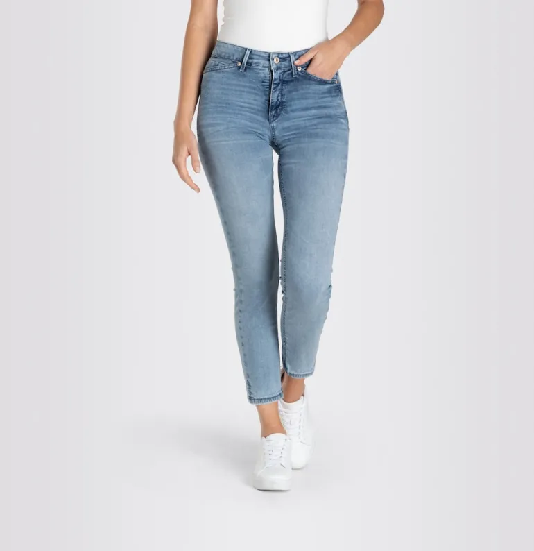 MAC JEANS - DREAM SUMMER, DREAM Wonder light Denim blau1