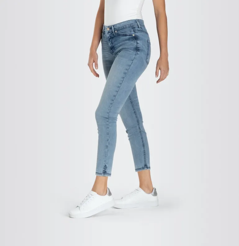 MAC JEANS - DREAM SUMMER, DREAM Wonder light Denim blau1
