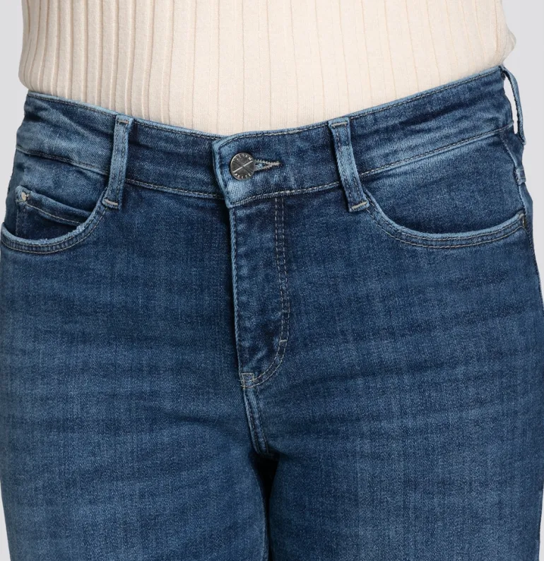 MAC JEANS - DREAM WIDE, Authentic mega flex cobalt authentic wash1