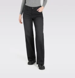 MAC JEANS - DREAM WIDE, Authentic mega flex grau