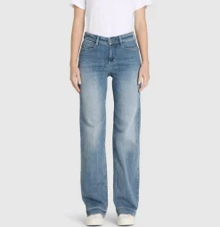 MAC JEANS - DREAM WIDE, Authentic mega flex blau