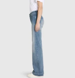MAC JEANS - DREAM WIDE, Authentic mega flex blau