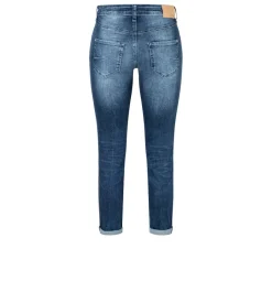 MAC JEANS - DRIVER PANTS, High stretch performance blau