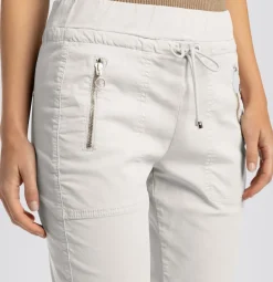MAC JEANS - EASY, Authentic stretch gabardine beige