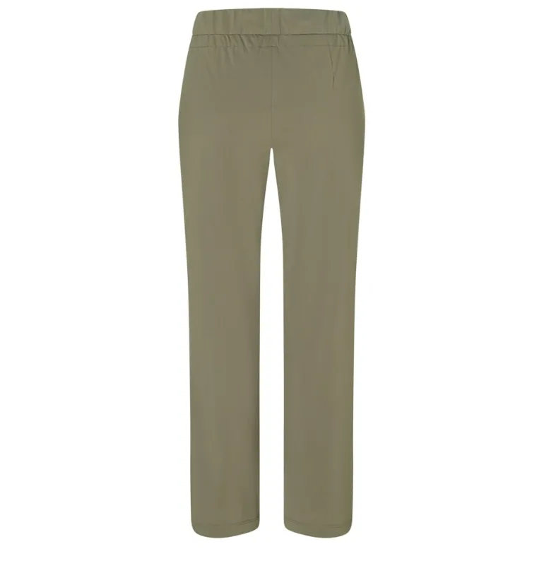 MAC JEANS - EASY WIDELEG, Premium techno stretch grün