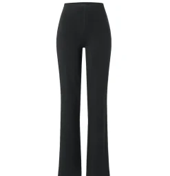 MAC JEANS - FLARE, Light Jersey schwarz