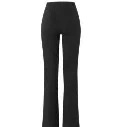 MAC JEANS - FLARE, Light Jersey schwarz