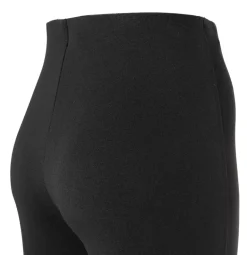 MAC JEANS - FLARE, Light Jersey schwarz