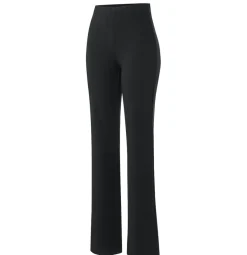 MAC JEANS - FLARE, Light Jersey schwarz