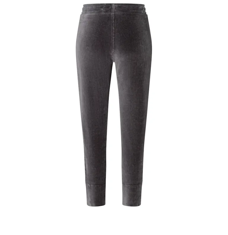 MAC JEANS - FUTURE, Cosy corduroy jersey grau