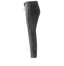 MAC JEANS - FUTURE, Cosy corduroy jersey grau