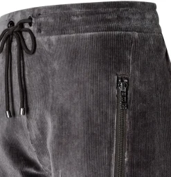 MAC JEANS - FUTURE, Cosy corduroy jersey grau
