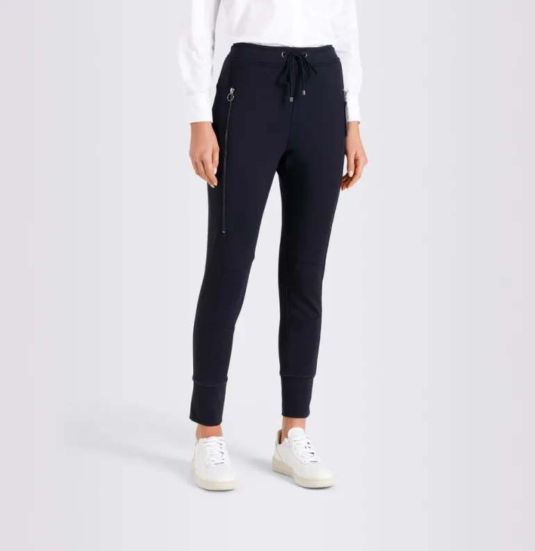 MAC JEANS - FUTURE, Stretch ribbon blau
