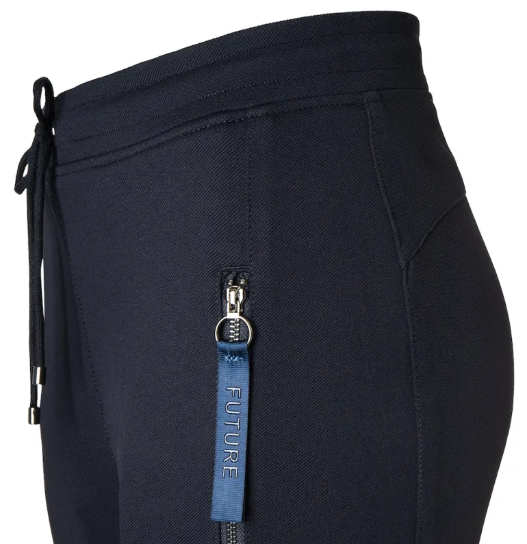 MAC JEANS - FUTURE, Stretch ribbon blau