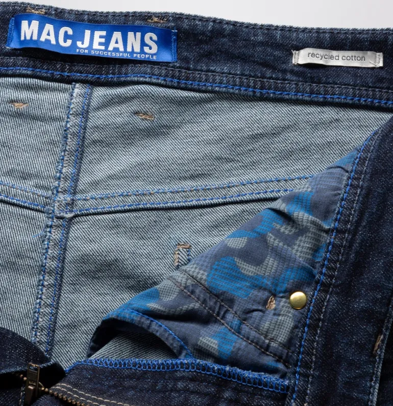 MAC JEANS - Garvin, 90s Denim blau4