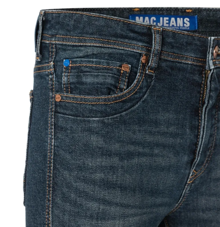 MAC JEANS - Garvin, 90s Denim blau3