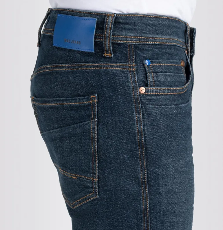 MAC JEANS - Garvin, 90s Denim blau3