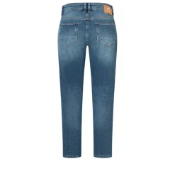 MAC JEANS - IOWA, Auth. comfort vintage denim blau