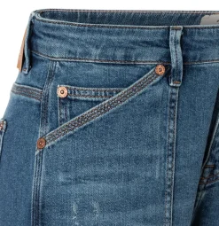 MAC JEANS - IOWA, Auth. comfort vintage denim blau