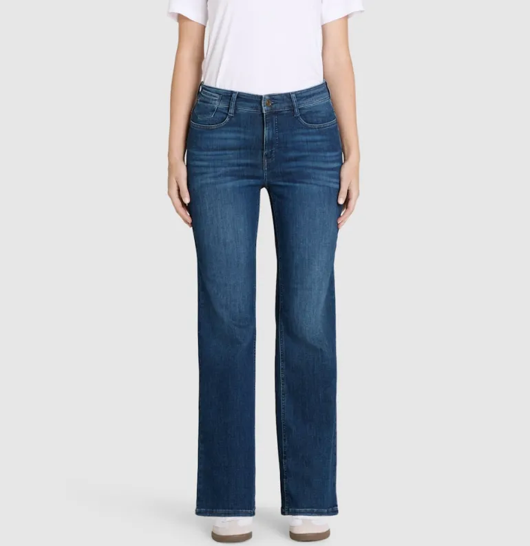 MAC JEANS - LAURA, Authentic Stretch Denim blau