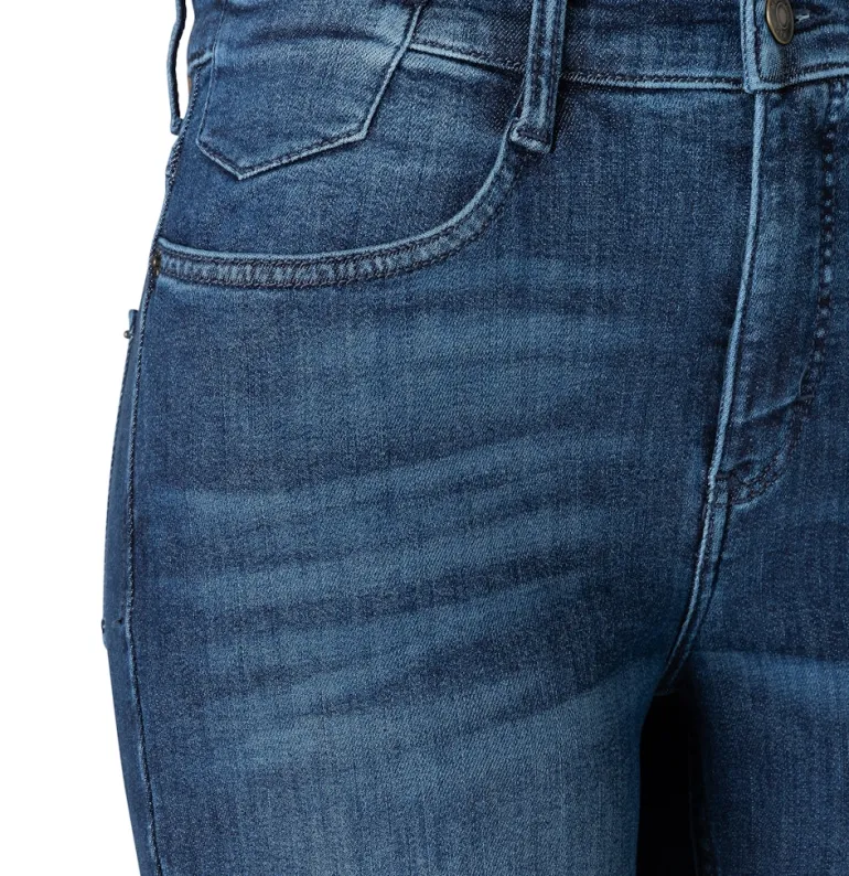 MAC JEANS - LAURA, Authentic Stretch Denim blau
