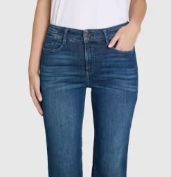 MAC JEANS - LAURA, Authentic Stretch Denim blau