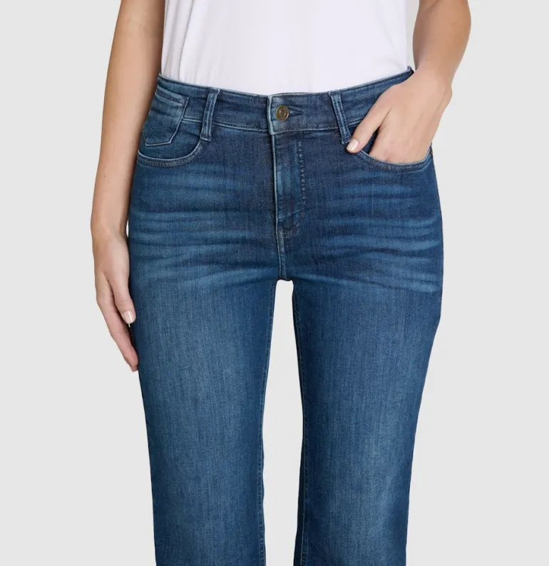 MAC JEANS - LAURA, Authentic Stretch Denim blau