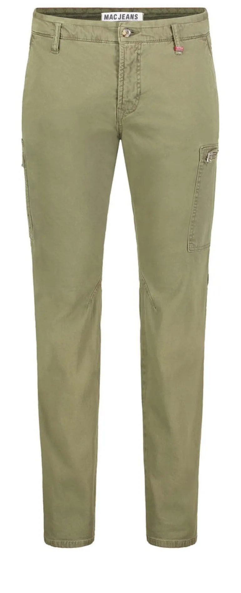 MAC JEANS - Lennox Cargo , Canvas Stretch grün