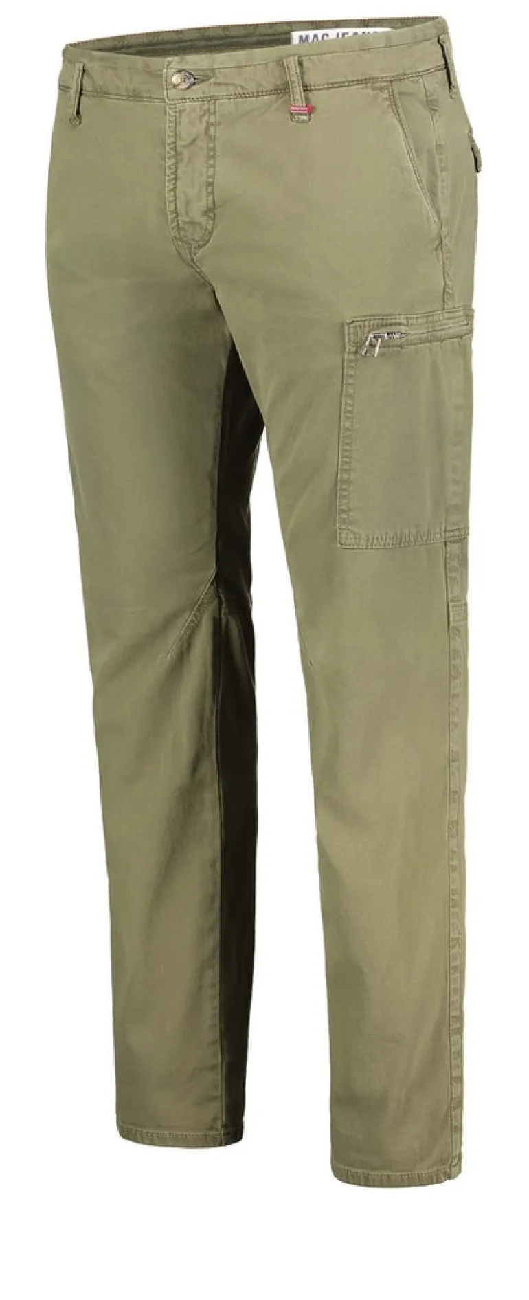MAC JEANS - Lennox Cargo , Canvas Stretch grün