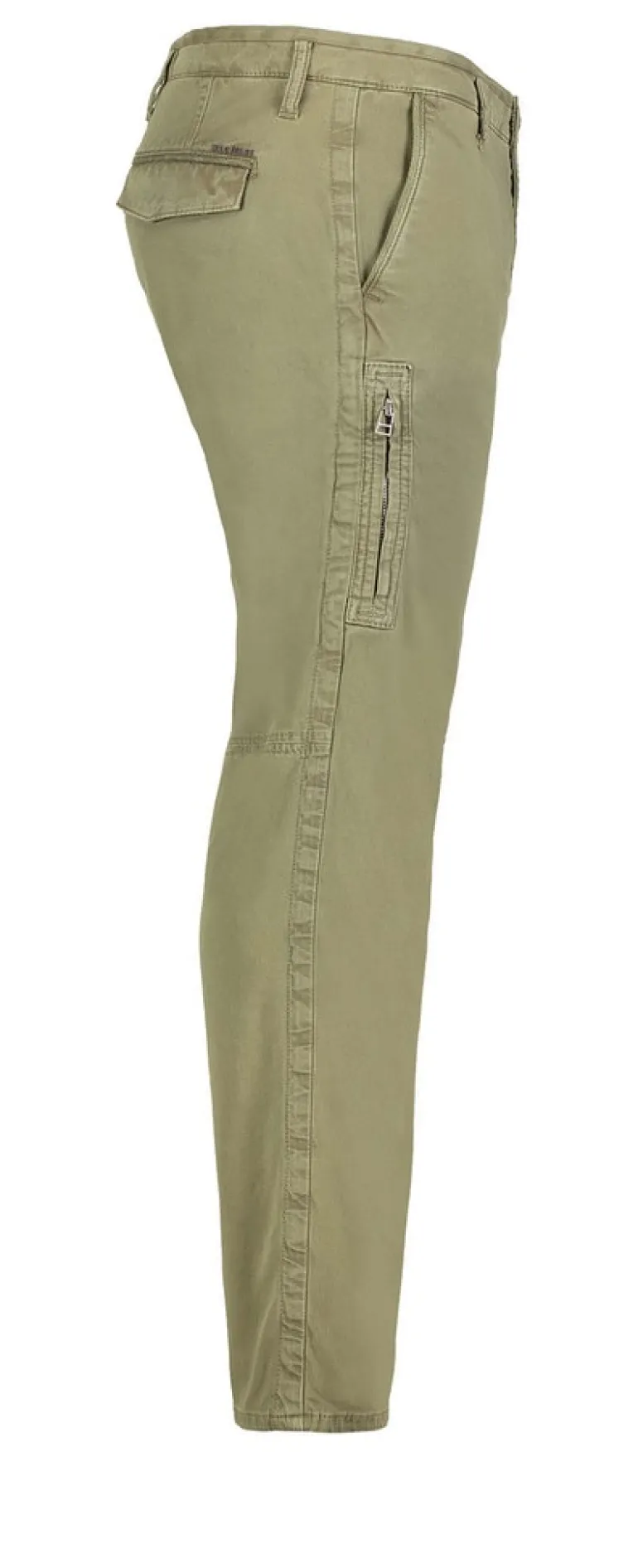 MAC JEANS - Lennox Cargo , Canvas Stretch grün