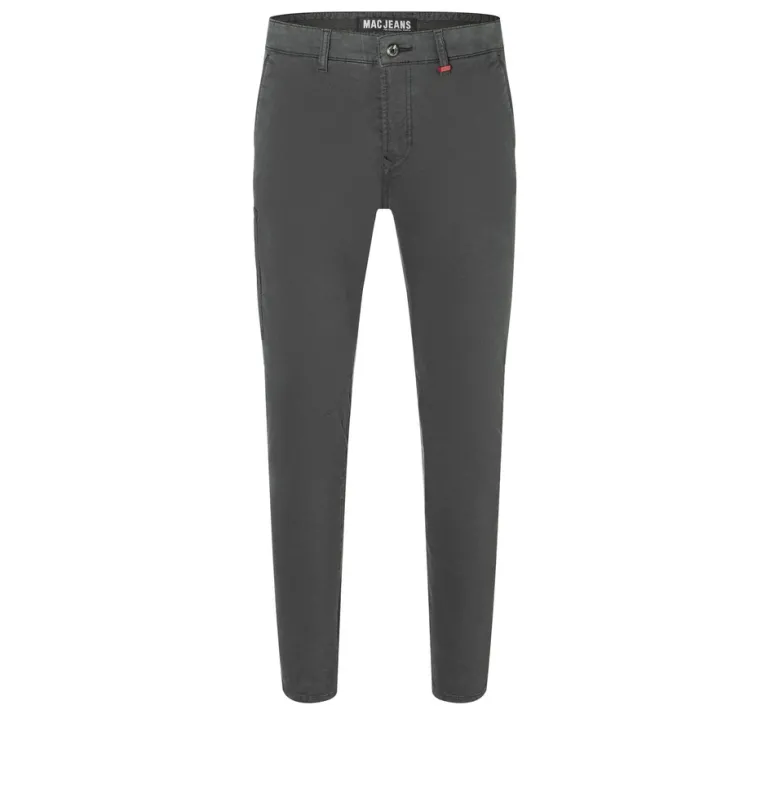 MAC JEANS - Lennox Worker, Broken Twill Stretch grau
