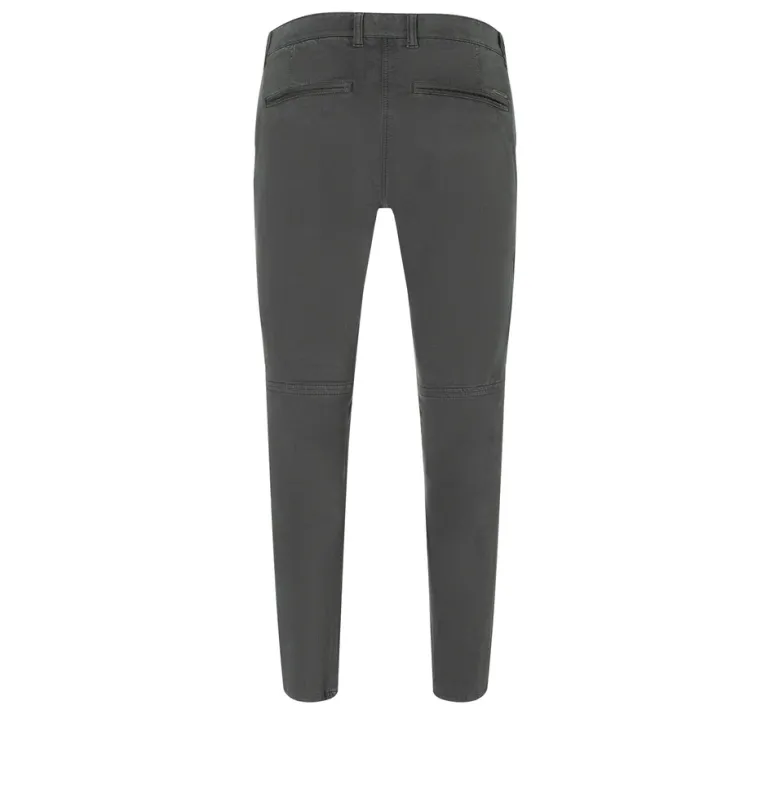 MAC JEANS - Lennox Worker, Broken Twill Stretch grau