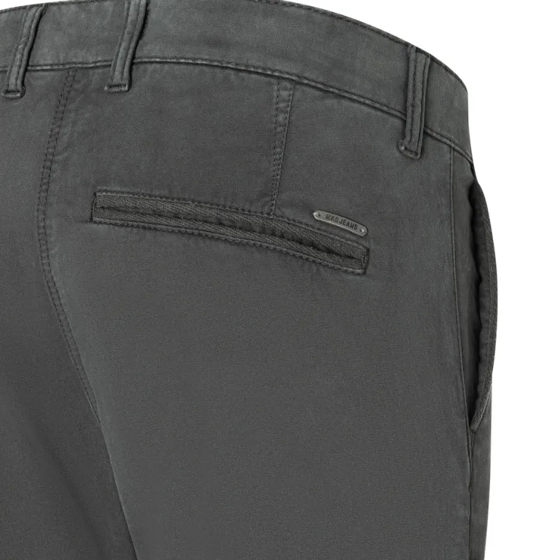 MAC JEANS - Lennox Worker, Broken Twill Stretch grau