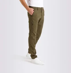 MAC JEANS - Lennox Worker, Canvas Stretch grün