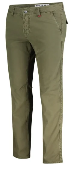 MAC JEANS - Lennox Worker, Canvas Stretch grün