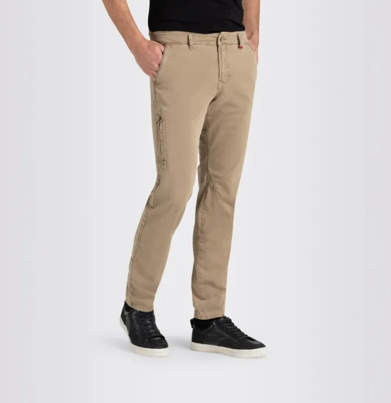 MAC JEANS - Lennox Worker, Canvas Stretch braun