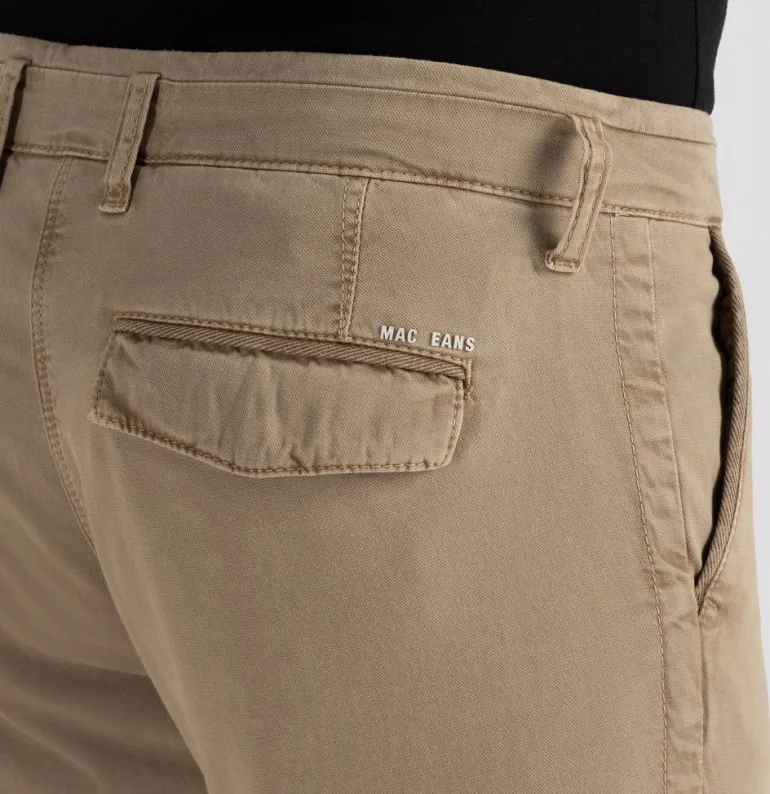 MAC JEANS - Lennox Worker, Canvas Stretch braun