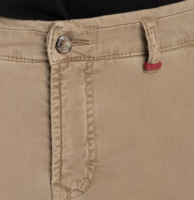 MAC JEANS - Lennox Worker, Canvas Stretch braun