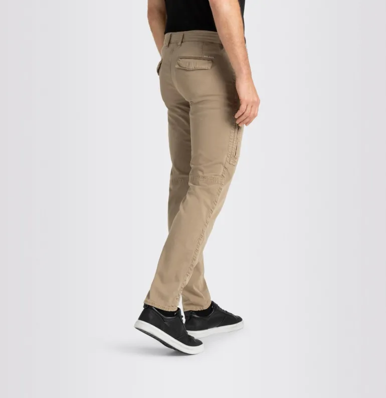 MAC JEANS - Lennox Worker, Canvas Stretch braun