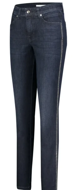 MAC JEANS - MELANIE glam galloon, PERFECT Fit Forever Denim blau