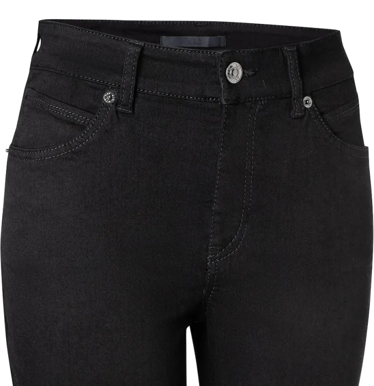 MAC JEANS - MELANIE, PERFECT Fit Forever Denim schwarz