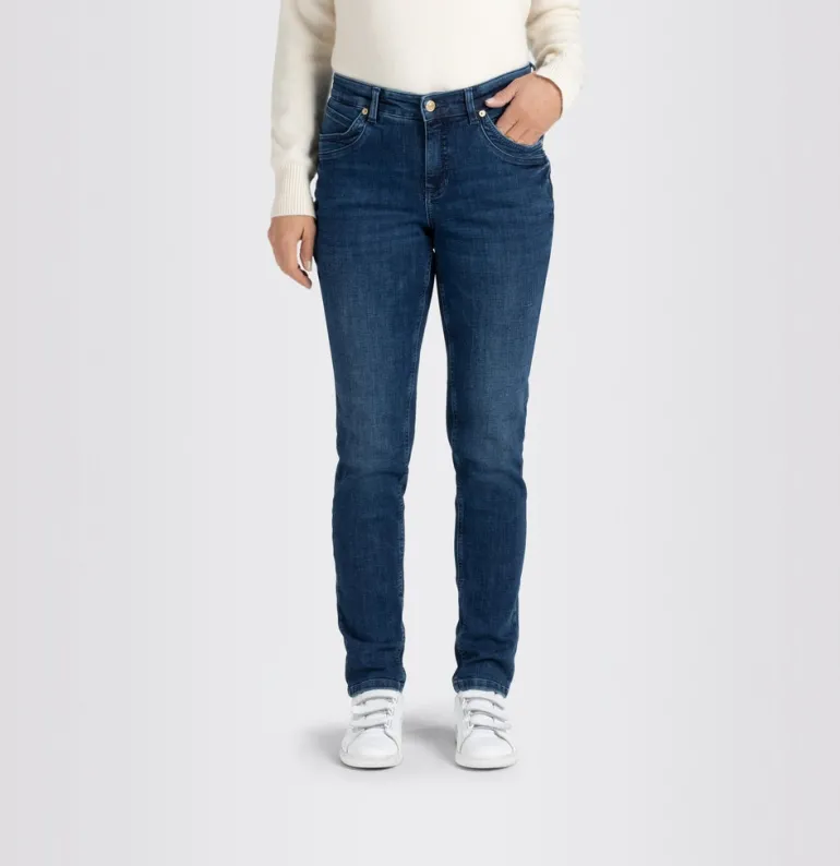 MAC JEANS - MEL, Light authentic denim blau4