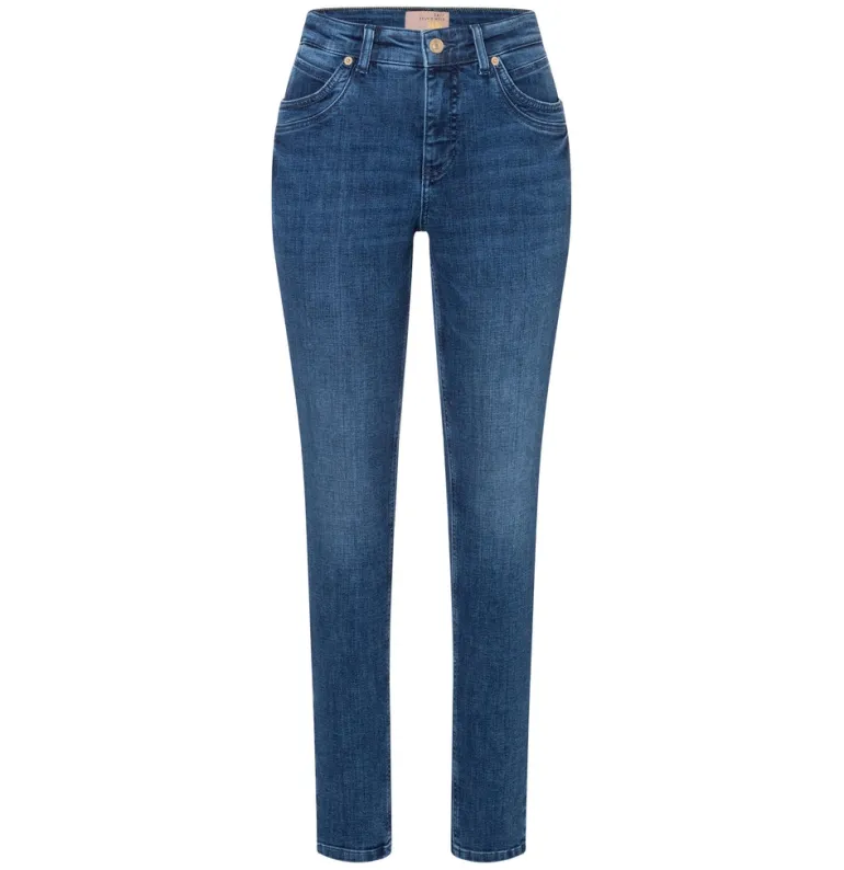 MAC JEANS - MEL, Light authentic denim blau4