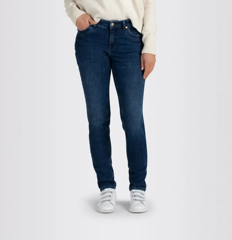 MAC JEANS - MEL, Light authentic denim blau4