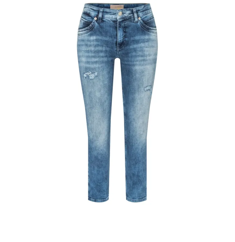 MAC JEANS - MEL, Light authentic denim blau